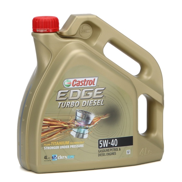 Ulei Motor Castrol Edge Turbo Diesel Titanium 5W-40 4L 1535BA